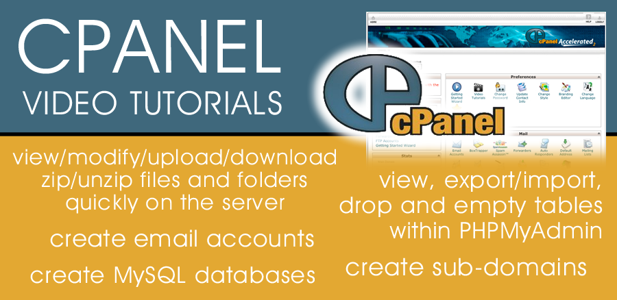 cPanel Video Tutorials by Bart Smith
